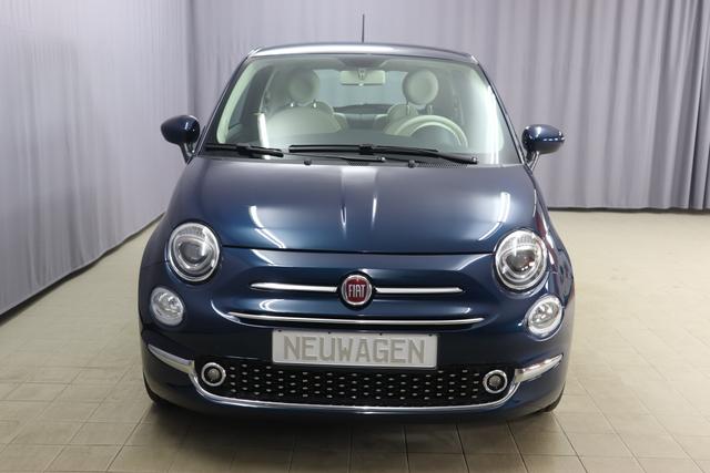 1.0 GSE N3 500 Lounge BSG Hybrid 6GANG 687 Dipinto di Blu Blau	374 Stoff/Vinyl Prince of Wales Schwarz-Weiß-Elfenbein/ Ambiente Elfenbein /  Farbe Türeinsatz Schwarz / Farben Armaturenbrett Wagenfarbe (incl 05F)	