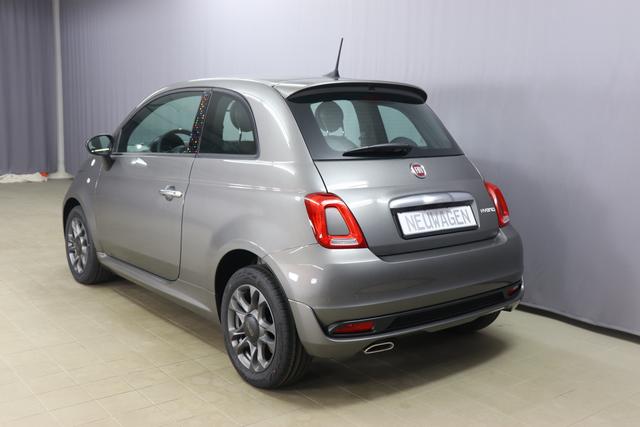 500 MY21 1.0 GSE Hybrid HEY GOOGLE 51kW (70PS)695 - Pompei Grau	266 - Stoff 