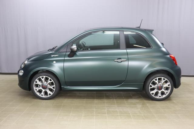 500 MY21 1.0 GSE Hybrid SPORT 51kW (70PS)421 - Portofino Grün Matt	229 - Stoff 