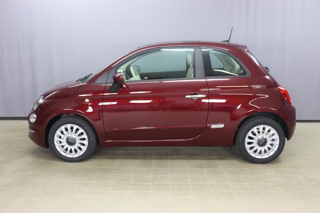 1.0 GSE N3 500 Lounge BSG Hybrid 6GANG 866 Opera Bordeaux Metallic	374 Stoff/Vinyl Prince of Wales Schwarz-Weiß-Elfenbein/ Ambiente Elfenbein /  Farbe Türeinsatz Schwarz / Farben Armaturenbrett Wagenfarbe (incl 05F)	