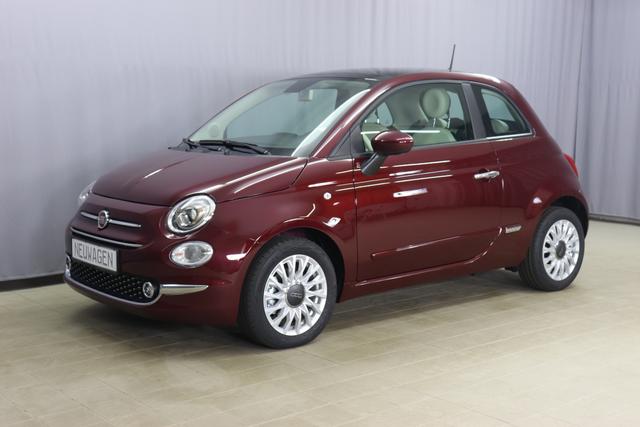 1.0 GSE N3 500 Lounge BSG Hybrid 6GANG 866 Opera Bordeaux Metallic	374 Stoff/Vinyl Prince of Wales Schwarz-Weiß-Elfenbein/ Ambiente Elfenbein /  Farbe Türeinsatz Schwarz / Farben Armaturenbrett Wagenfarbe (incl 05F)	