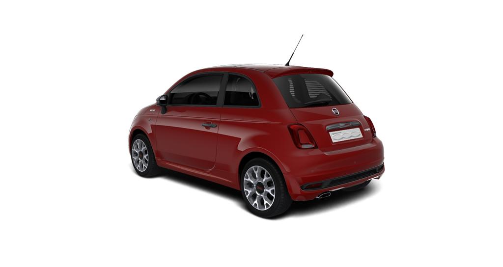 Fiat 500 Sport 1.0 GSE Hybrid 51kW 69PS			111 Passione Rot	229 - Stoff 