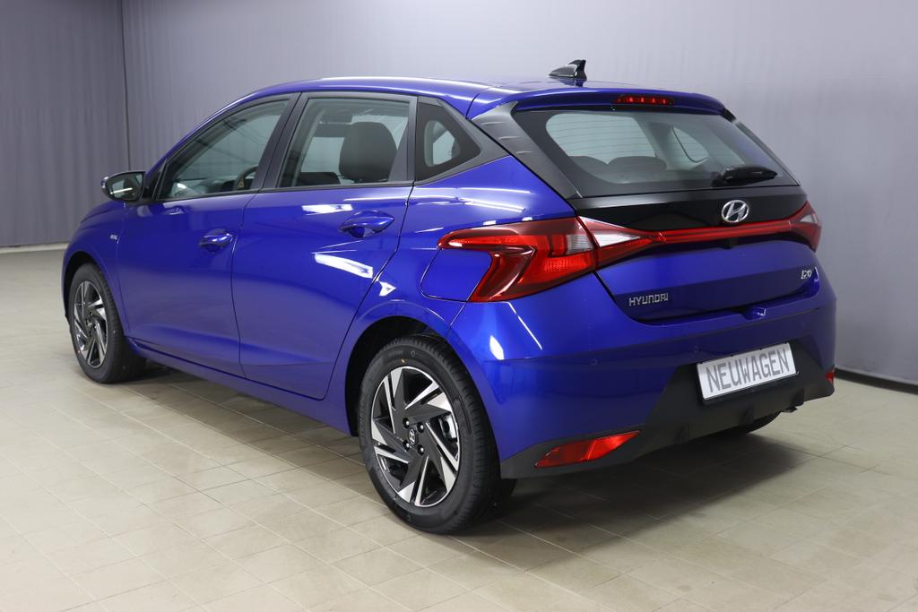 Hyundai i20 Techno 1.0 T-GDI AT 48V mild hybrid 73kW			Intense Blue	Stoff schwarz	