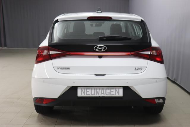 Hyundai i20 Comfort 1.2 58 kW (79 PS) MEGA PREIS ! 5 Jahre Garantie Klimaanlage, Navigationssystem, Radio mit DAB, Apple CarPlay & Android Auto, Rückfahrkamera, Einparkhilfe hinten, Lichtsensor, Spurhalteassistent, Fernlichtassistent, Verkehrszeichenassistent uvm. 