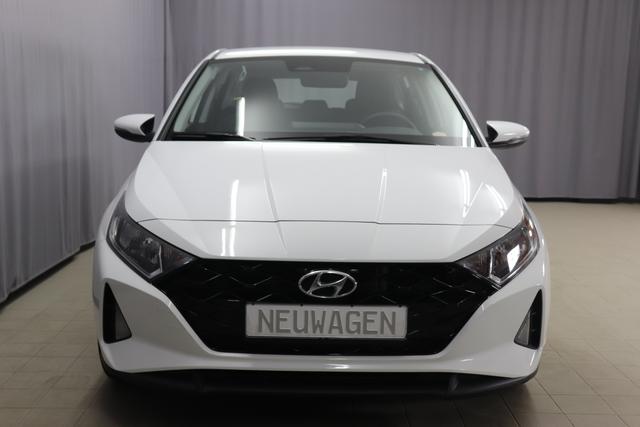 Hyundai i20 Comfort 1.2 58 kW (79 PS) MEGA PREIS ! 5 Jahre Garantie Klimaanlage, Navigationssystem, Radio mit DAB, Apple CarPlay & Android Auto, Rückfahrkamera, Einparkhilfe hinten, Lichtsensor, Spurhalteassistent, Fernlichtassistent, Verkehrszeichenassistent uvm. 