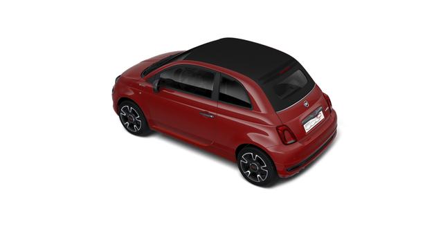 Fiat 500C Sport Sie sparen 4.870 Euro, 1.0 GSE 51kW 69PS, Klimaautomatik, Sportlederlenkrad, 7" HD Touchscreen, DAB Radio, Licht&Regensensor, PDC hinten, Nebelscheinwerfer, 16 Zoll Leichtmetallfelgen uvm. 