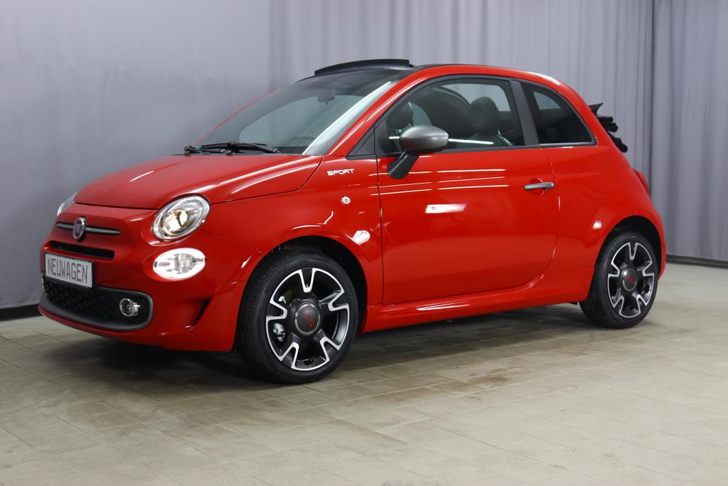 500C MY21 1.0 GSE Hybrid SPORT 51kW (70PS)111 Passione Rot	490 - Stoff 