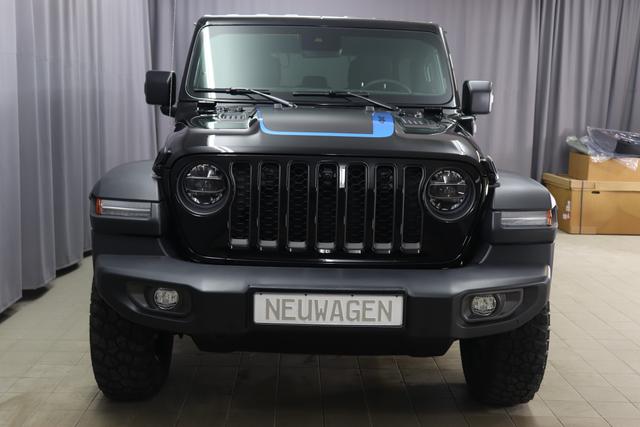 Jeep Wrangler Unlimited Rubicon 2,0 280KW MY23, Plug-In Hybrid,Sicherheits-Paket, Dachhimmel mit zusätzlicher Geräuschdämmung, Alarmanlage, LED-Hauptscheinwerfer, Offroad Kamera 