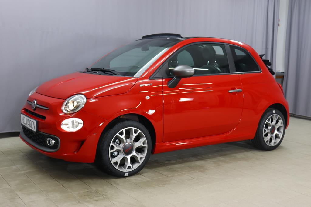 500C MY21 1.0 GSE Hybrid SPORT 51kW (70PS)111 - Passione Rot	490 - Stoff 