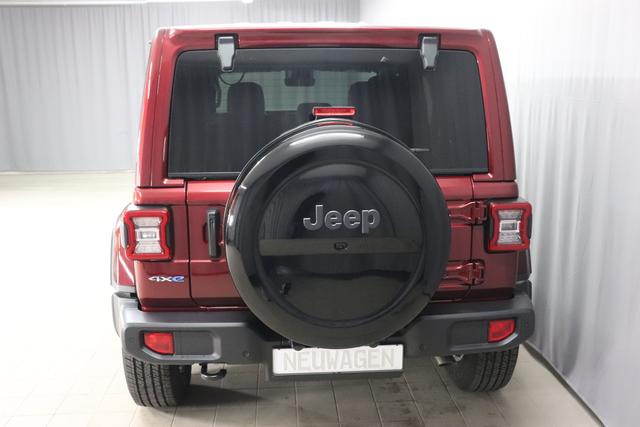 2.0 4xe Sahara Plug-In Hybrid 280 (380) 8-Stufen- Automatikgetriebe Snazzberry Leder Schwarz