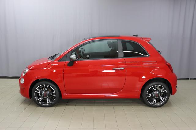 500 MY21 1.0 GSE Hybrid SPORT 51kW (70PS) 111 Passione Rot 229 Stoff Arrow Electro