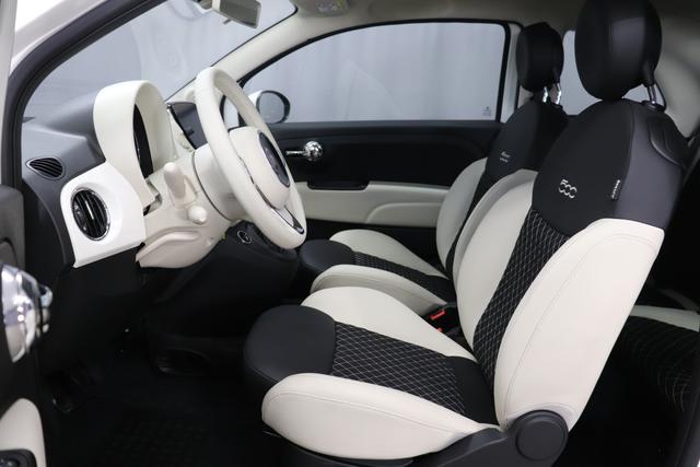 Fiat 500C Dolcevita 1.0 GSE Hybrid 51kW 69PS Weiß