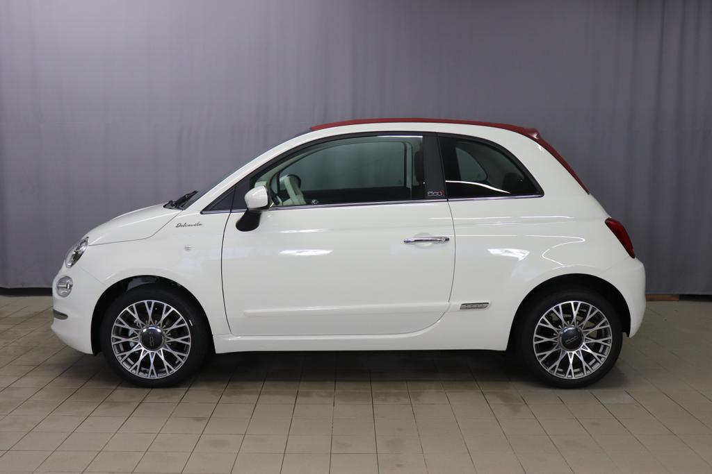 Fiat 500C Dolcevita 1.0 GSE Hybrid 51kW 69PS Weiß