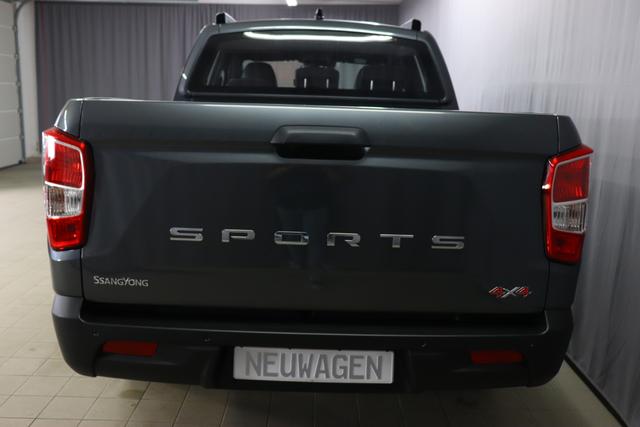 Ssangyong Grand Musso Style 2.2 Diesel 148kW ACM-Marble Grey Leder Schwarz