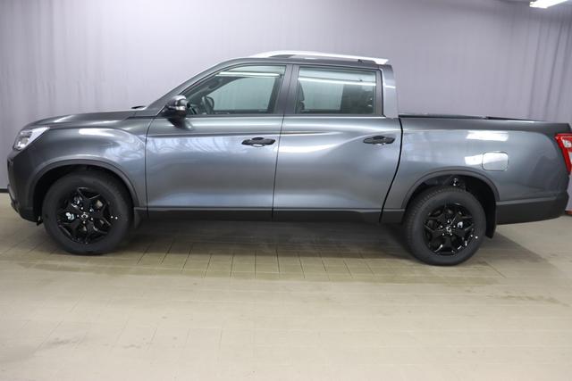 Ssangyong Grand Musso Style 2.2 Diesel 148kW ACM-Marble Grey Leder Schwarz