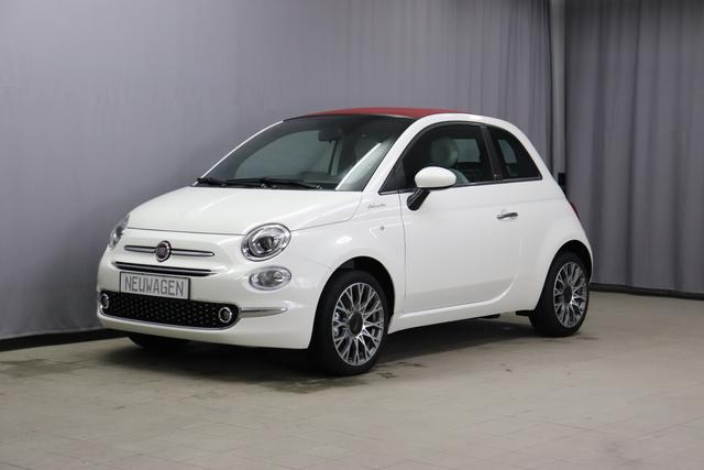Fiat 500C Hybrid - Dolcevita Sie sparen 3.150 Euro 1.0 GSE 51kW 69PS Verdeck Rot, Navigations Paket, 7