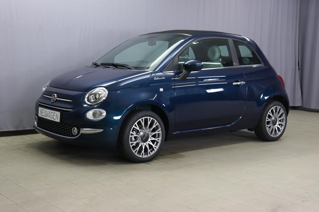 Fiat 500C Dolcevita 1.0 GSE Hybrid 51kW687 Dipinto Di Blu Blau	636 - Stoff 