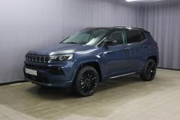 Jeep Compass - S 1.3l T4-PHEV 177KW UVP 57.760,00 € CommandView Panorama Glasschiebedach, Ledersitzpaket schwarz, Außenspiegel mit Umfeldbeleuchtung, Alpine Premium Sound System, Autobahn Assistent, autonomes Fahren Level 2,