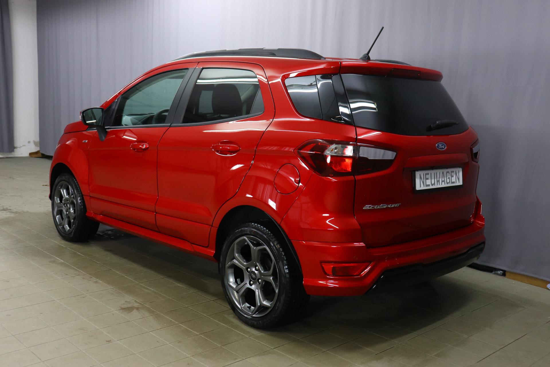 Ford Eco Sport ST-Line 1.0 125PS Fantastic Red Metallic		