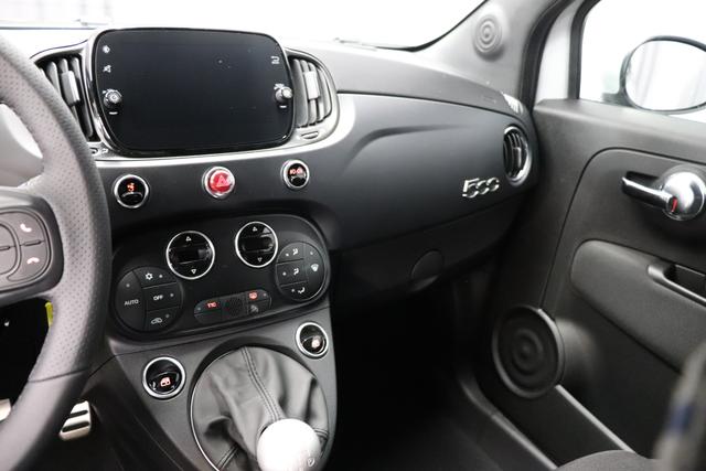 595 Turismo MY22 1.4 T-Jet 121kW (165 PS) 676 - Campovolo Grau 378- Integral-Sportsitze Stoff Schwarz "3L2 Linea F595 3L4 Tech Paket 3L5 Style Paket 499 Reifenreparaturset Kit ""Fix&Go"" 9SV"