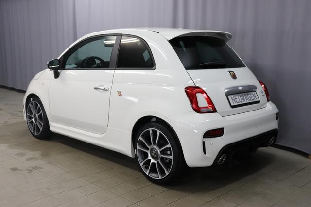 595 Turismo MY22 1.4 T-Jet 121kW (165 PS)268 - Gara Weiß 557- Integral-Sportsitze Leder Schwarz "3L0 Turismo Paket 3L4 Tech Paket 3L5 Style Paket 499 Reifenreparaturset Kit ""Fix&Go"" 5CA Gara Weiß 9SV"