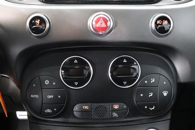 MY22 595 1.4 T-Jet 121 kW (165 PS) Dual 111 - Passione Rot 557 - Integral-Sportsitze Leder Schwarz "3L0 Linea 595 Turismo 3L4 Tech-Paket 3L5 Style-Paket 407 MTA Paket 499 Reifenreparaturset - Kit ""fix&go"" 5BH, 5CJ Passione Rot 8F6, 9SV Gutschrift Mopar Bmc Sportluftfilter Und Tankdeckel Aus Alum"
