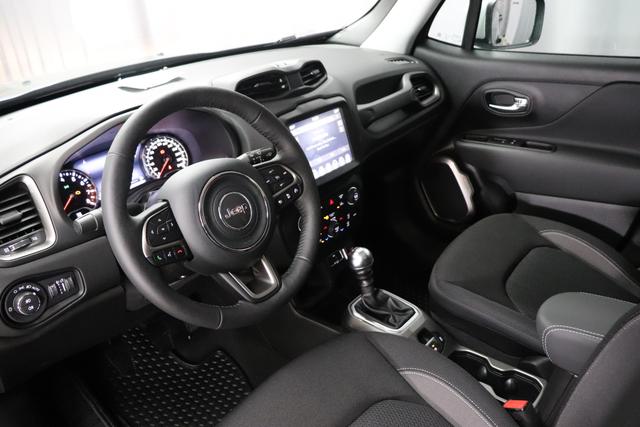 Jeep Renegade 1.0 T3 GSE Limited 999 88 kW503 Sting Grey 020 Stoff schwarz "2T2 Funktions-Paket CommandView® Panorama-Glasschiebedach 2Y7 Business-Paket 7KS Winter-Paket 8CZ Sting Grey"