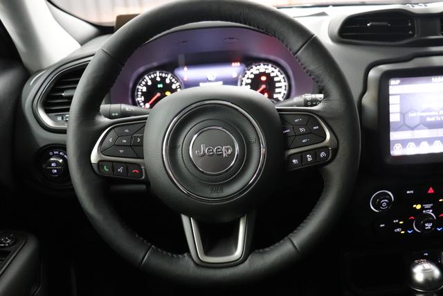 Jeep Renegade 1.0 T3 GSE Limited 999 88 kW503 Sting Grey 020 Stoff schwarz "2T2 Funktions-Paket CommandView® Panorama-Glasschiebedach 2Y7 Business-Paket 7KS Winter-Paket 8CZ Sting Grey"
