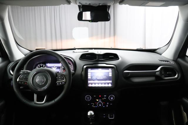 Jeep Renegade 1.0 T3 GSE Limited 999 88 kW503 Sting Grey 020 Stoff schwarz "2T2 Funktions-Paket CommandView® Panorama-Glasschiebedach 2Y7 Business-Paket 7KS Winter-Paket 8CZ Sting Grey"