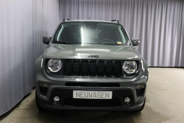Jeep Renegade Limited 1.5 T4 DCT7 e-Hybrid 96kW, Design-Paket Black, Leder-Paket, Funktions-Paket, Winter-Paket, 8.4"-Navigationssystem, Rückfahrkamera, Nebelscheinwerfer, 18"-Leichtmetallfelgen, uvm. 