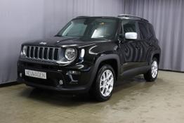 Jeep Renegade - Limited UVP 38.980 Euro 1.6 Multijet 96kW FWD, Panorama Glasschiebedach, Winterpaket, 2-Zonen Klimaautomatik,8.4" Navigationssystem, Apple CarPlay&Android Auto, LaneSense, Nebelscheinwerfer, 17"-Leichtmetallfelgen, uvm.