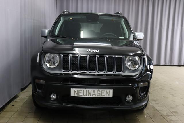 Jeep Renegade Limited 1.6 Multijet 96kW FWD, Panorama Glasschiebedach, Winterpaket, 2-Zonen Klimaautomatik,8.4" Navigationssystem, Apple CarPlay&Android Auto, LaneSense, Nebelscheinwerfer, 17"-Leichtmetallfelgen, uvm. 