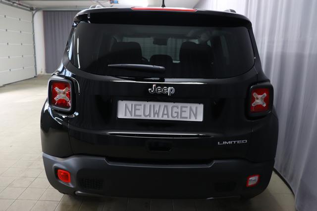 Jeep Renegade 1.0 T3 GSE Limited 999 88 kW601 - Solid Black 020 Stoff schwarz "2T2 Funktions-Paket CommandView® Panorama-Glasschiebedach 2Y7 Business-Paket 7KS Winter-Paket 5CK Solid Black"