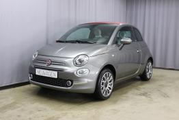 Fiat 500C - DOLCEVITA 1.0 GSE 51kW 69PS Verdeck ROT, Navigations Paket, 7"-UConnect, DAB , Apple CarPlay, Android Auto, Komfort Klimaautomatik, Nebelscheinwerfer, Tempomat, Höhenverstellbarer Fahrersitz, 16" Leichtmetallfelgen, uvm.