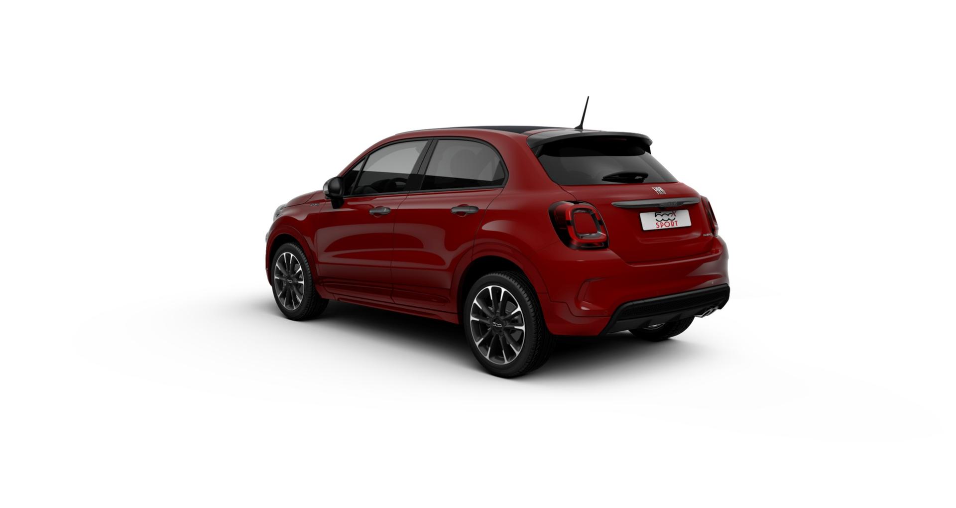 500X Dolcevita MY23 DOLCEVITA SPORT HYBRID 1.5 GSE 96 kW (130 PS)				289 - Passione Rot	372 - Stoff 