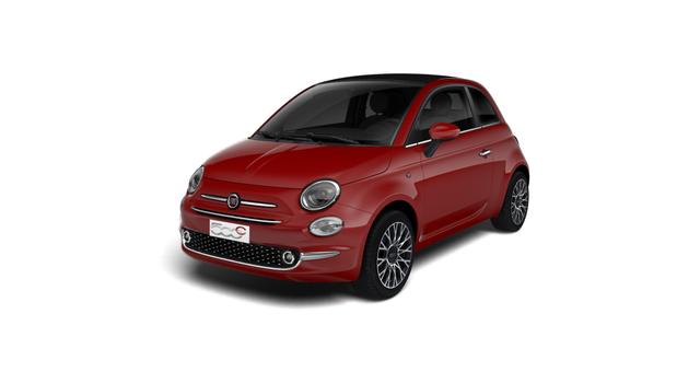 Fiat 500C - DOLCEVITA 1,0 Hybrid, Verdeck Schwarz, Tech-Paket - Radio mit 7