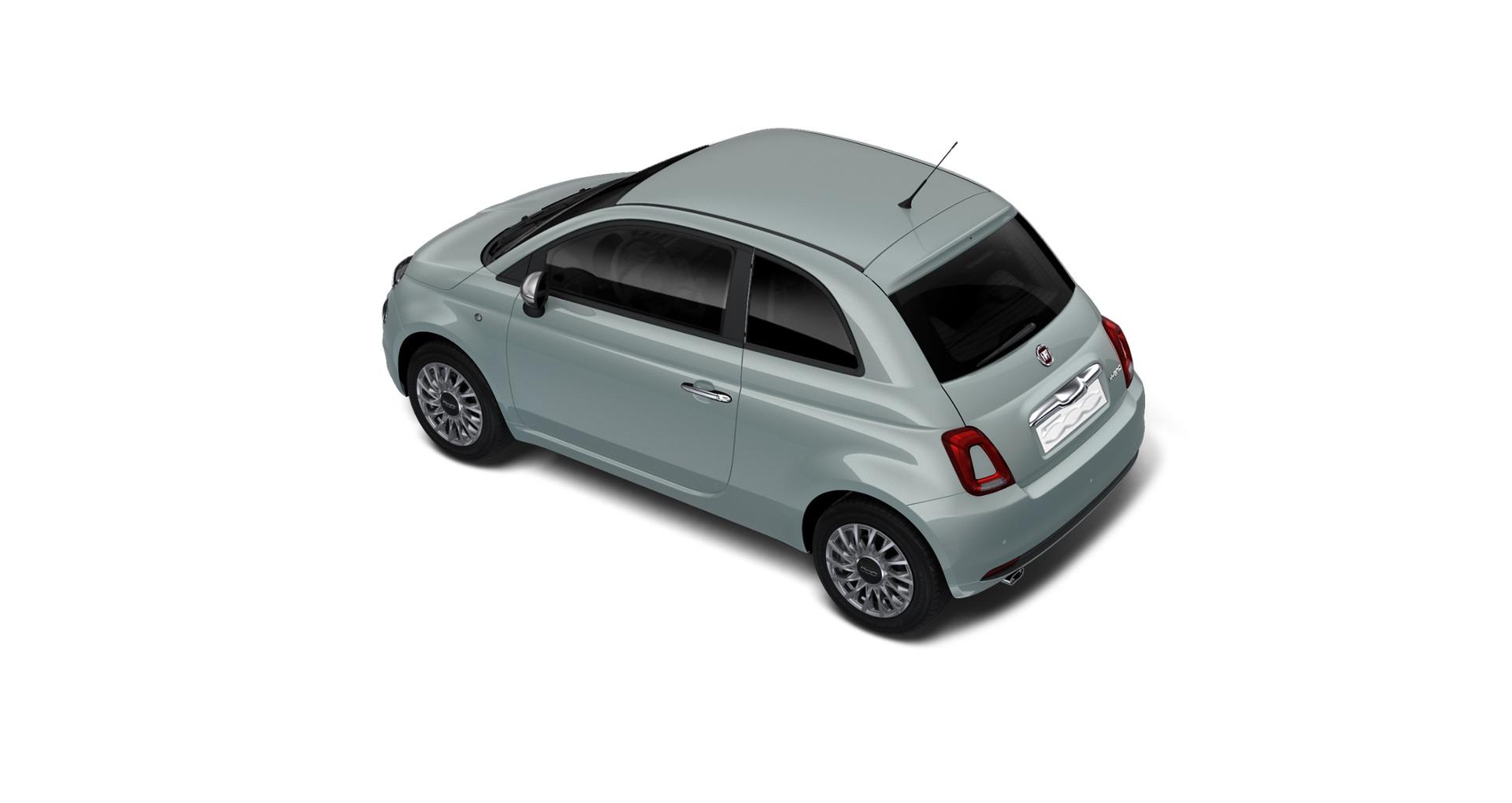 Fiat 500 Hatchback Hybrid 1.0 GSE 51 kW (70 PS) MJ 23, Style Paket:  15-Leichtmetallfelgen, Außenspiegelkappen in Chrom, Auspuffendrohr  Lackierte Seitenzierleisten, Getönte Seitenscheiben hinten uvm.  Vorlauffahrzeug Benzin Schalt. 6-Gang Frontantrieb 3