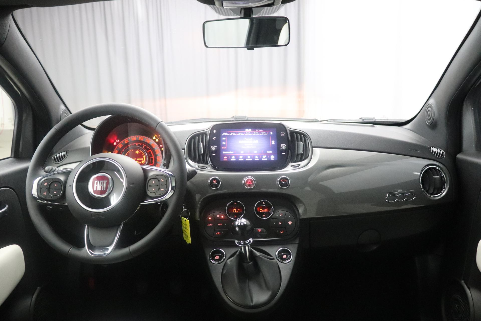 Fiat 500 DOLCEVITA 1.0 GSE 51kW, Panoramadach fest, Komfort-Paket, 7  Uconnect HD, Apple CarPlay&Android Auto, Radio DAB, Freisprecheinrichtung,  Nebelscheinwerfer, Notrad, 16 Zoll Leichtmetallfelgen, uvm. Reimport  EU-Neuwagen günstig kaufen