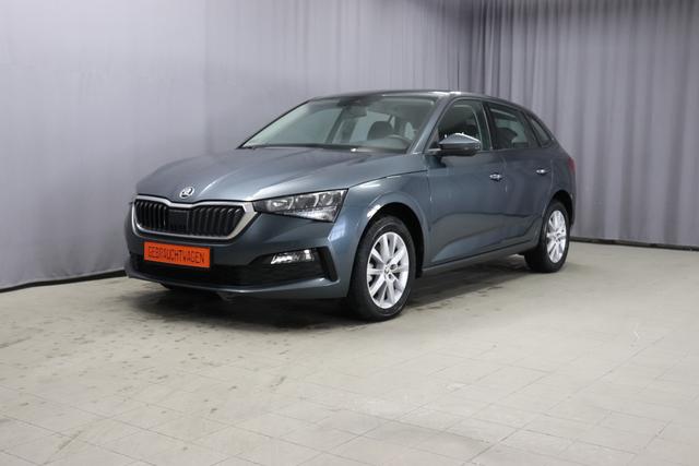 Gebrauchtfahrzeug Skoda Scala - Ambition 1.0 81kW, Klimaanlage, Radio DAB, AppleCarPlay&Android Auto, Freisprecheinrichtung, Einparkhilfe hinten, Spurhalteassistent, Notrufsystem, Tempomat, Nebelscheinwerfer, Reserverad, 16"-Leichtmetallfelgen, uvm.