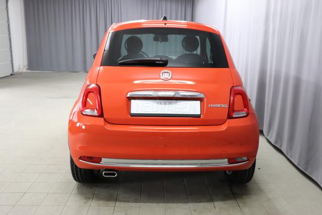 Fiat 500 DOLCEVITA Sie sparen 3.500 Euro 1,0 Hybrid, Tech-Paket - Radio mit 7"-Bildschirm Navigationssystem, Multifunktionslenkrad, Lichtsensor- und Regensensor, Klimaautomatik, 16"-Leichtmetallfelgen, Getönte Seitenscheiben hinten, Parksensoren hinten uvm. 