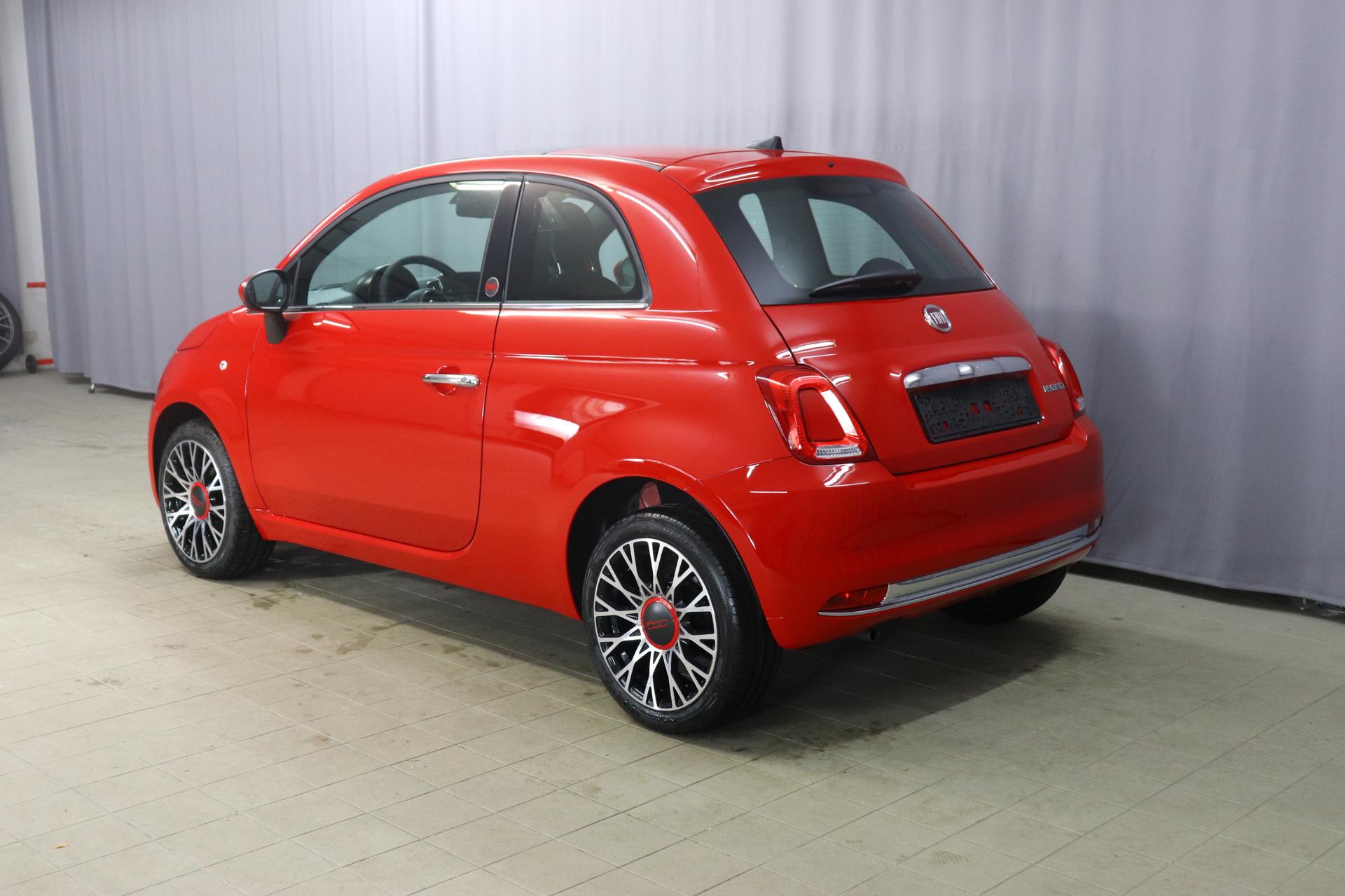 Fußmatten (Set) 'Fiat' schwarz/rot Fiat 500