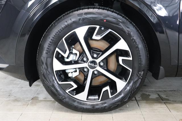 Kia Sportage NQ5 1.6 CRDi 48V 2WD Spirit Black Pearl Metallic Teilleder schwarz 
