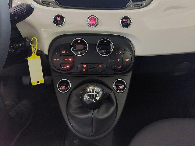 Fiat 500 Navi Apple CarPlay Android Auto Klimaautom DAB Temp Tel.-Vorb. PDC Berganfahrass. 