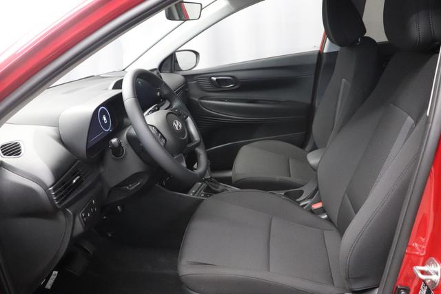 Hyundai i20 Family 1.0 T-GDi 74kW 7DCT 5 Jahre Herstellergarantie (101PS) Klimaautomatik, Sitzheizung, Lenkradheizung, Rückfahrkamera, Radio mit DAB, Verkehrsschilderkennung, Spurhalteassistent, Lichtsensor, Regensensor, 16" Leichtmetallfelgen, uvm. 