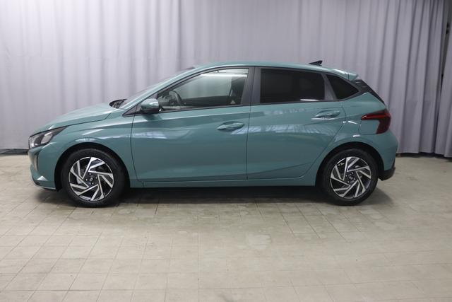 Hyundai i20 Family 1.0 T-GDi 74kW 7DCT MEGA PREIS ! 5 Jahre Herstellergarantie (101PS) Klimaautomatik, Sitzheizung, Lenkradheizung, Rückfahrkamera, Radio mit DAB, Verkehrsschilderkennung, Spurhalteassistent, Lichtsensor, Regensensor, 16" Leichtmetallfelgen, uvm. 