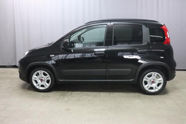 Fiat Panda Hybrid 1.0 GSE 51kW Mild-Hybrid, Sie sparen 3.500,00 € 20 % Rabatt MEGA PREIS ! Radio DAB, Parksensoren hinten, Klimaanlage, Nebelscheinwerfer, Abgedunkelte Scheiben, Dachreling, Heckscheibenheizung, Servolenkung, 15" Design-Stahlfelgen, uvm. 