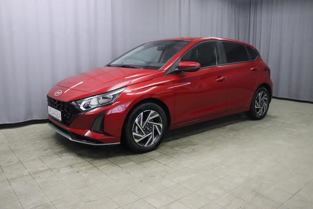 Hyundai i20 - Family 1.0 T-GDi 74kW 7DCT (101PS) Klimaautomatik, Sitzheizung, Lenkradheizung, Rückfahrkamera, Radio mit DAB, Verkehrsschilderkennung, Spurhalteassistent, Lichtsensor, Regensensor, 16" Leichtmetallfelgen, uvm.