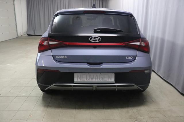 Hyundai i20 Family 1.2i 58 kW (79 PS) MEGA PREIS ! 5 Jahre Garantie Navigationssystem, Klimaautomatik, Sitzheizung, Lenkradheizung, Radio mit DAB, Apple CarPlay & Android Auto, Rückfahrkamera, Einparkhilfe hinten, Lichtsensor, Spurassistent, Fernlichtassistent, Verke 