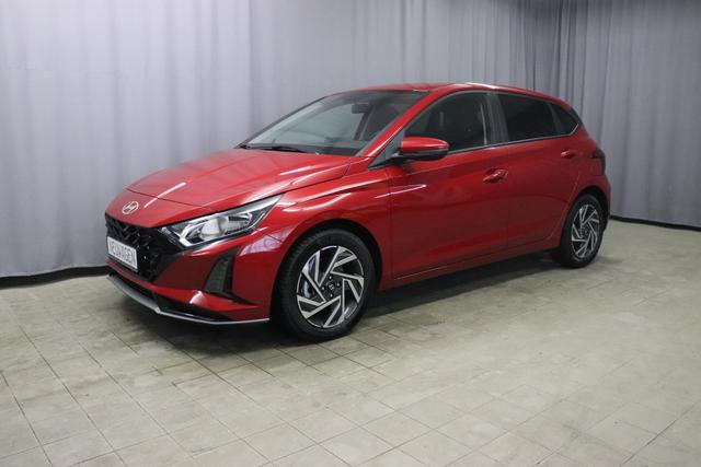 Hyundai i20 - Family 1.2i 58 kW (79 PS) Navigationssystem, Klimaautomatik, Sitzheizung, Lenkradheizung, Radio mit DAB, Apple CarPlay & Android Auto, Rückfahrkamera, Einparkhilfe hinten, Lichtsensor, Spurassistent, Fernlichtassistent, Verkehrszeichenassistent uvm. Lagerfahrzeug