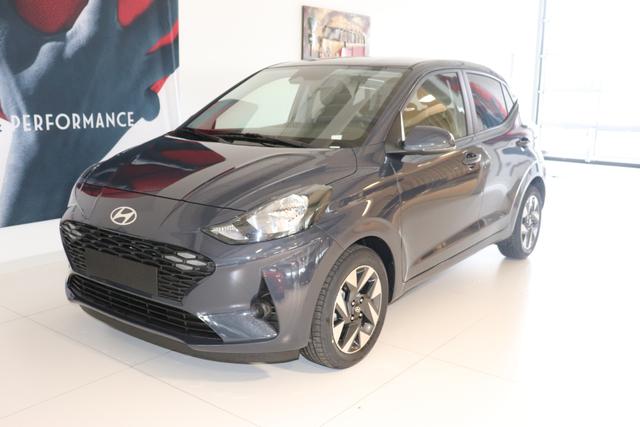 Hyundai i10 - i Line Plus 1.0 49 kW MEGA PREIS ! 5 Jahre Garantie (67 PS) Klimaanlage, Radio/DAB, Bluetooth, Apple CarPlay & Android Auto, Einparkhilfe hinten, Lichtsensor, Fahrersitz höhenverstellbar, 15